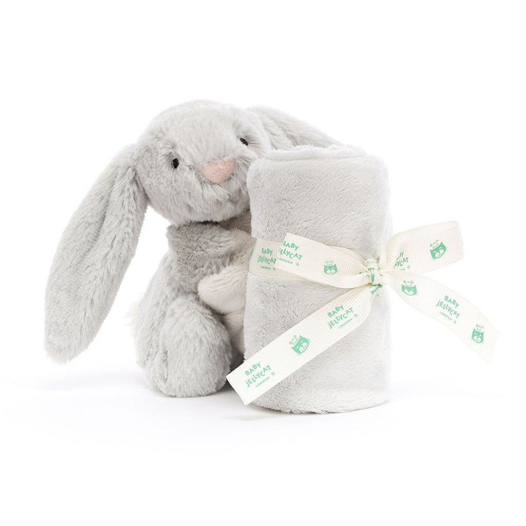 Bashful Silver Bunny Soother by Jellycat Nook Cranny