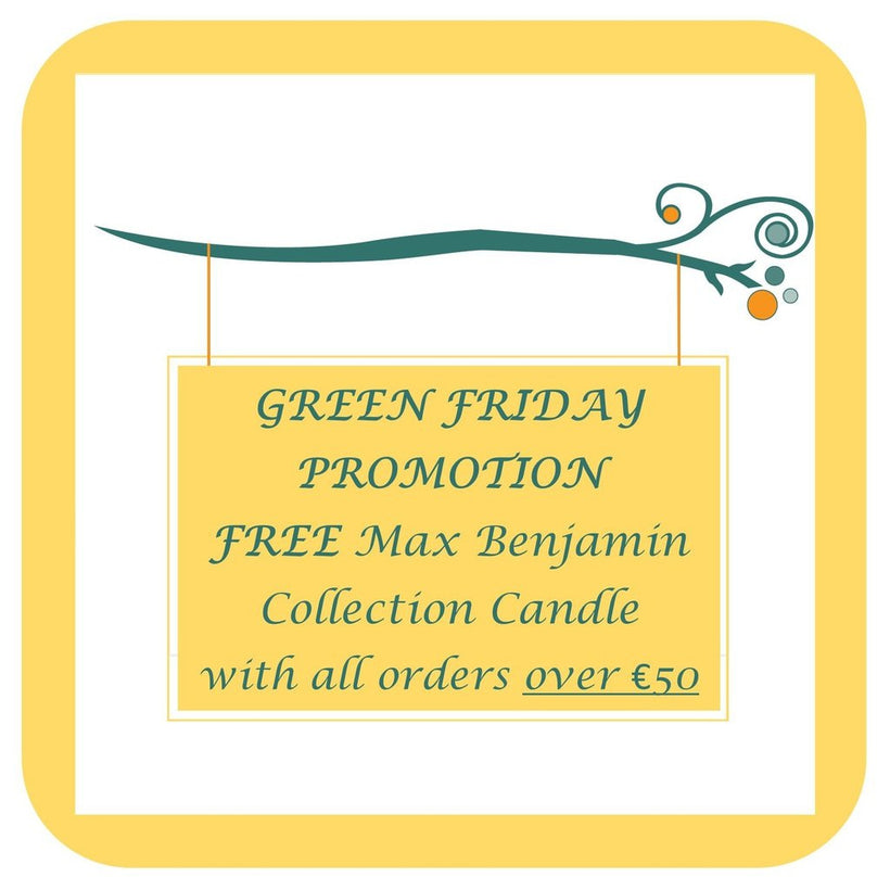 FREE Max Benjamin Collections Candle for orders over €50+