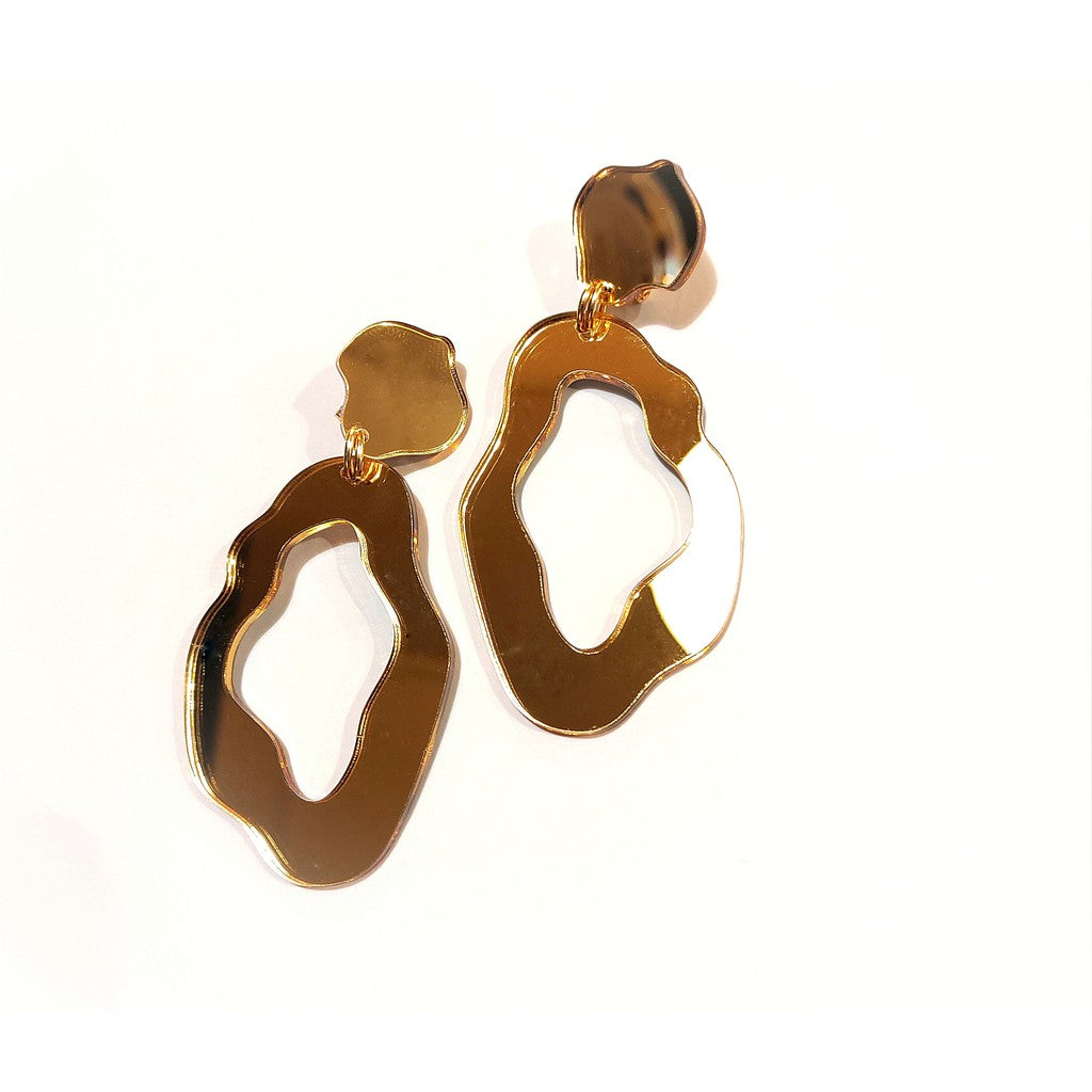 The Garden 1925 Earrings by Eve Ray - Gold-Nook & Cranny Gift Store-2019 National Gift Store Of The Year-Ireland-Gift Shop