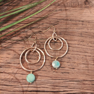 Chry Double Hoop Earrings-Nook & Cranny Gift Store-2019 National Gift Store Of The Year-Ireland-Gift Shop