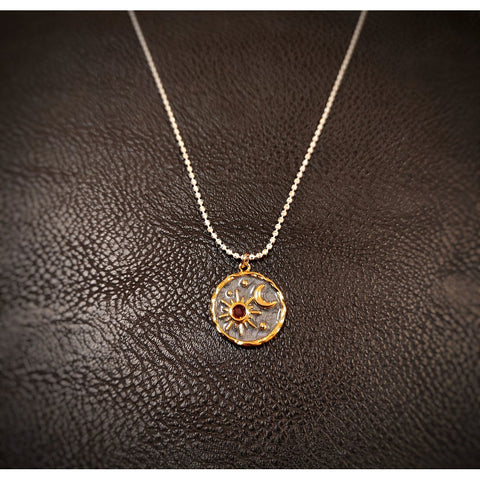 Delicate White Necklace - Celestial Sky-Nook & Cranny Gift Store-2019 National Gift Store Of The Year-Ireland-Gift Shop