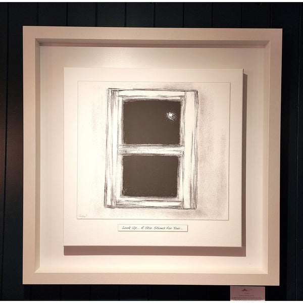 A Star - Framed Irish Print-Nook & Cranny Gift Store-2019 National Gift Store Of The Year-Ireland-Gift Shop