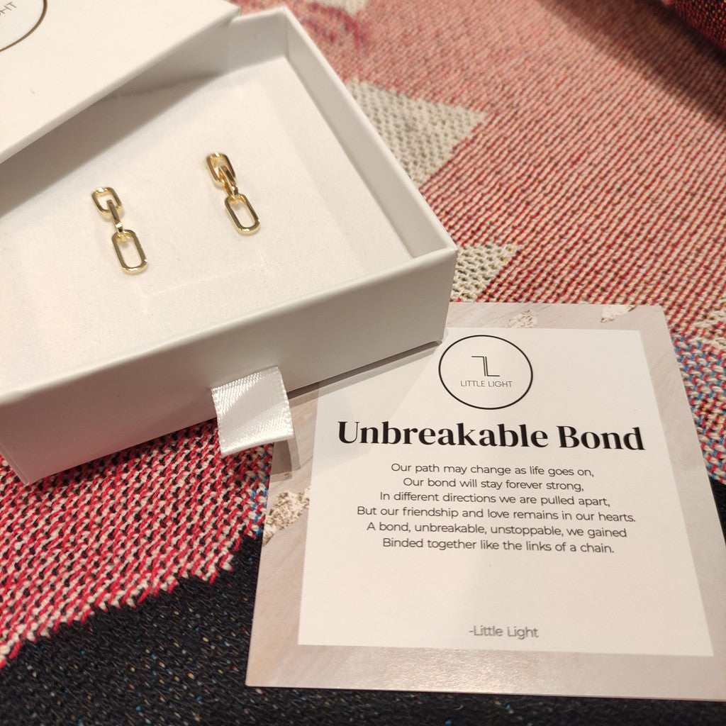 'Unbreakable Bond' - Earrings & Poem-Nook & Cranny Gift Store-2019 National Gift Store Of The Year-Ireland-Gift Shop