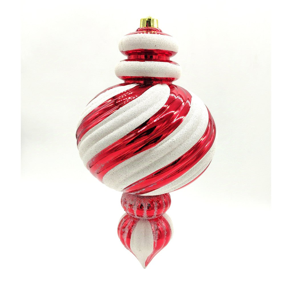 Finial Christmas Glass Ornament (Large)-Nook & Cranny Gift Store-2019 National Gift Store Of The Year-Ireland-Gift Shop