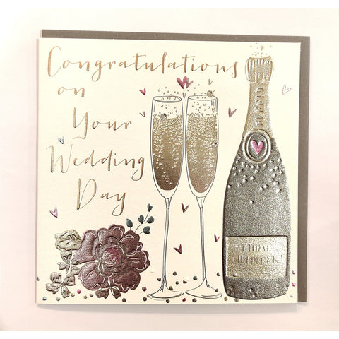 Congratulations on your Wedding Day - Champagne...-Nook & Cranny Gift Store-2019 National Gift Store Of The Year-Ireland-Gift Shop