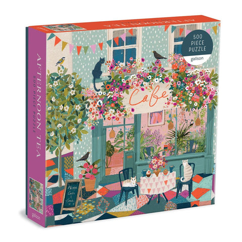 Afternoon Tea 500 Piece Jigsaw Puzzle-Nook & Cranny Gift Store-2019 National Gift Store Of The Year-Ireland-Gift Shop