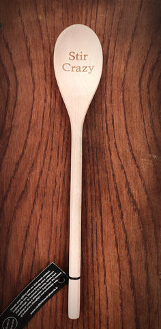 Stir Crazy - wooden spoon!-Nook & Cranny Gift Store-2019 National Gift Store Of The Year-Ireland-Gift Shop