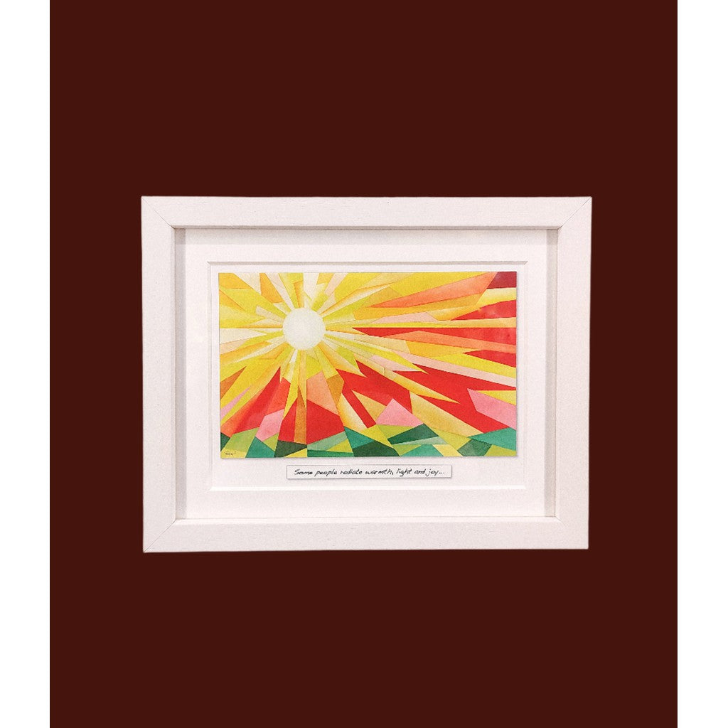 'Ray of Sunshine' Framed Irish Print-Nook & Cranny Gift Store-2019 National Gift Store Of The Year-Ireland-Gift Shop