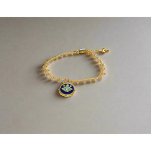 Labradorite Evil Eye Bracelet-Nook & Cranny Gift Store-2019 National Gift Store Of The Year-Ireland-Gift Shop