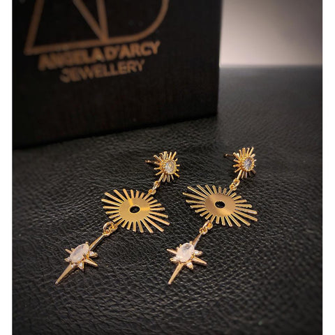 Sunbeam Northern Star Earrings-Nook & Cranny Gift Store-2019 National Gift Store Of The Year-Ireland-Gift Shop