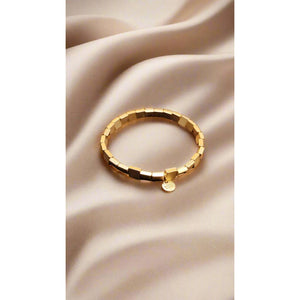 Splash of Gold Expandable Bracelet - Large-Nook & Cranny Gift Store-2019 National Gift Store Of The Year-Ireland-Gift Shop