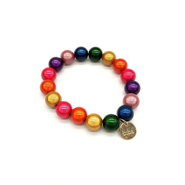 Drops of Colour - Beaded Expandable Multicolour Bracelet-Nook & Cranny Gift Store-2019 National Gift Store Of The Year-Ireland-Gift Shop