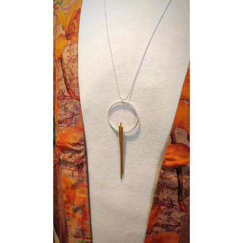 Chic and Adjustable Necklace - Two Tone-Nook & Cranny Gift Store-2019 National Gift Store Of The Year-Ireland-Gift Shop