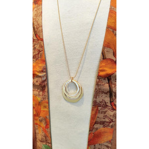 Chic and Adjustable Necklace - The Circles-Nook & Cranny Gift Store-2019 National Gift Store Of The Year-Ireland-Gift Shop