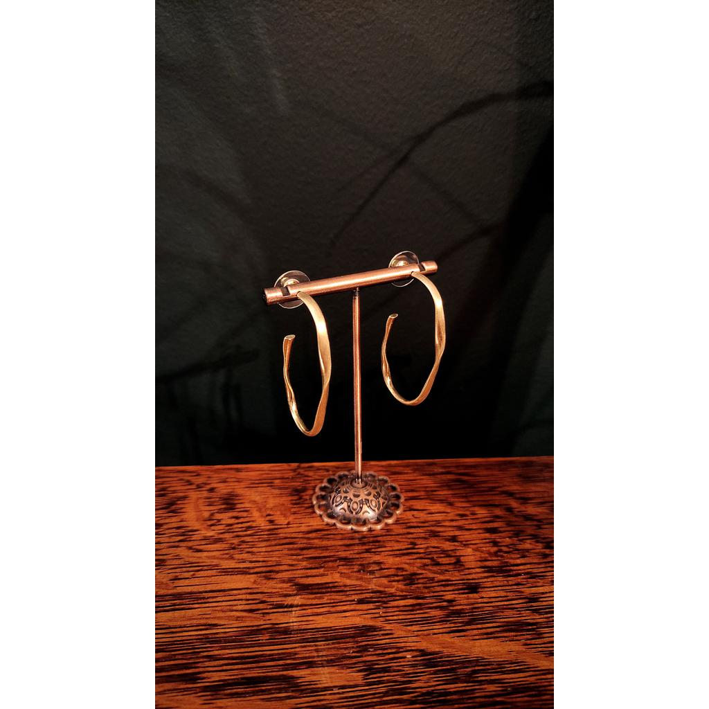 Elysian Twisted Hoop Earrings - Gold-Nook & Cranny Gift Store-2019 National Gift Store Of The Year-Ireland-Gift Shop