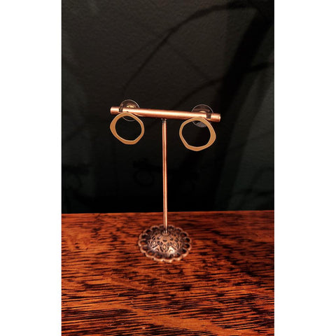 Elysian Circle Post Earrings - Gold-Nook & Cranny Gift Store-2019 National Gift Store Of The Year-Ireland-Gift Shop