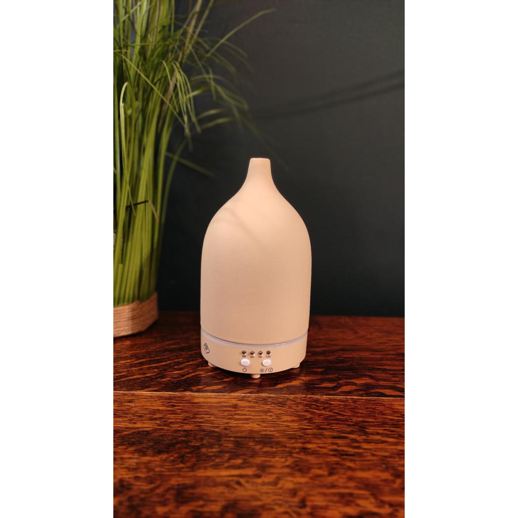 Luxurious Vapor Aroma Diffuser - Beige-Nook & Cranny Gift Store-2019 National Gift Store Of The Year-Ireland-Gift Shop