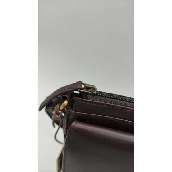 Flexible Cross body / Pup shoulder bag (Dark Brown)-Nook & Cranny Gift Store-2019 National Gift Store Of The Year-Ireland-Gift Shop