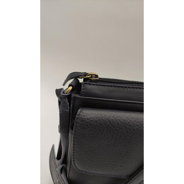 Luxury Irish Soft Leather - Sling Bag (Navy)-Nook & Cranny Gift Store-2019 National Gift Store Of The Year-Ireland-Gift Shop