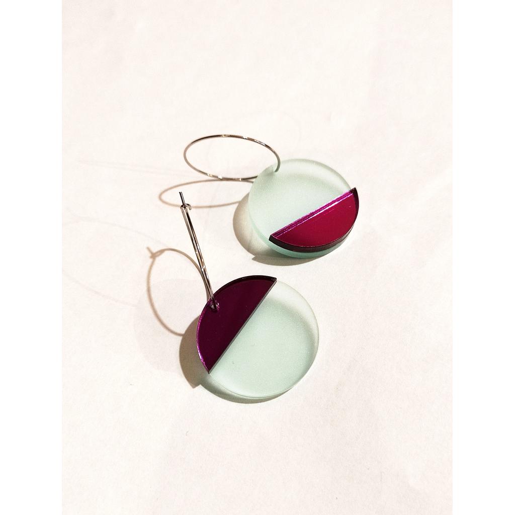 Horizon Earring - Jade & Purple-Nook & Cranny Gift Store-2019 National Gift Store Of The Year-Ireland-Gift Shop