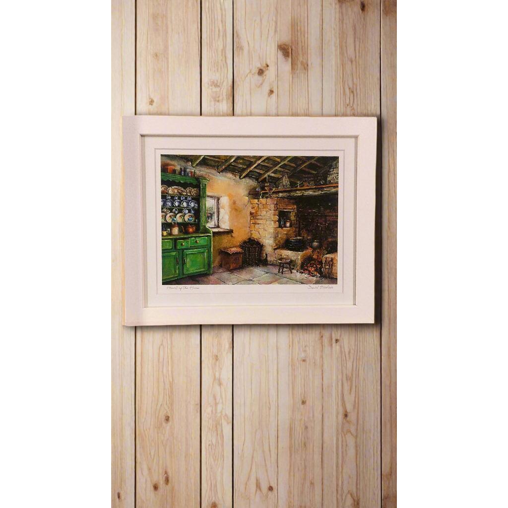 'Heart of the home' - Irish Framed Print-Nook & Cranny Gift Store-2019 National Gift Store Of The Year-Ireland-Gift Shop