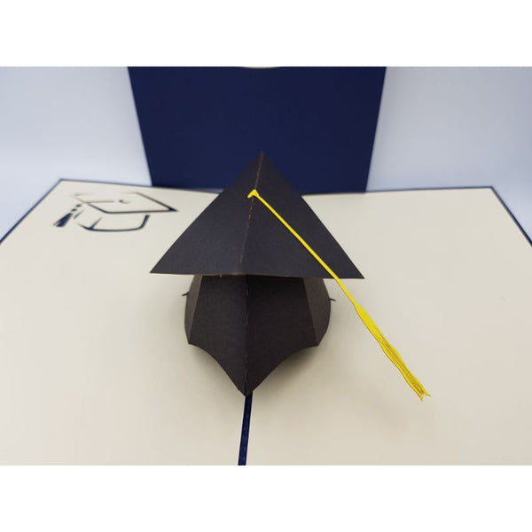 3d Pop up Card - Graduation Hat-Nook & Cranny Gift Store-2019 National Gift Store Of The Year-Ireland-Gift Shop