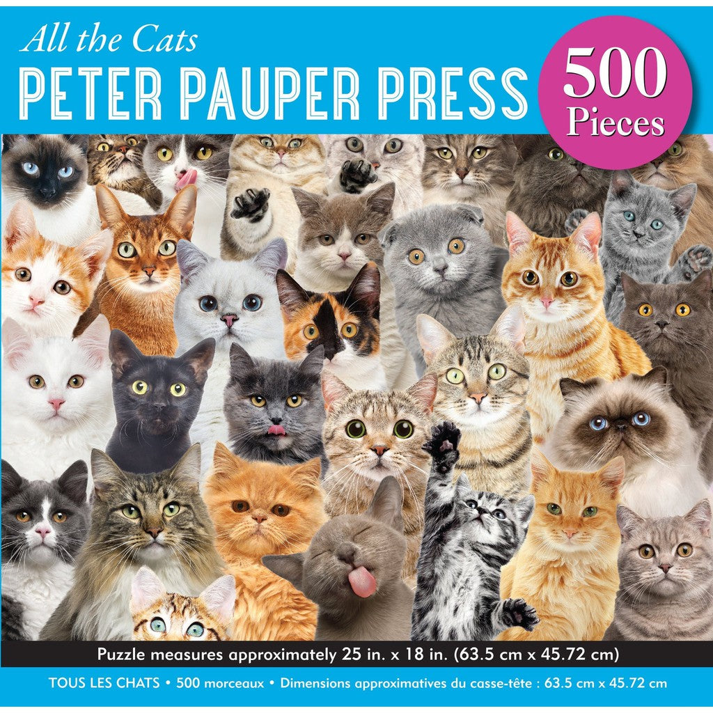 All the Cats (500 Piece Puzzle)-Nook & Cranny Gift Store-2019 National Gift Store Of The Year-Ireland-Gift Shop