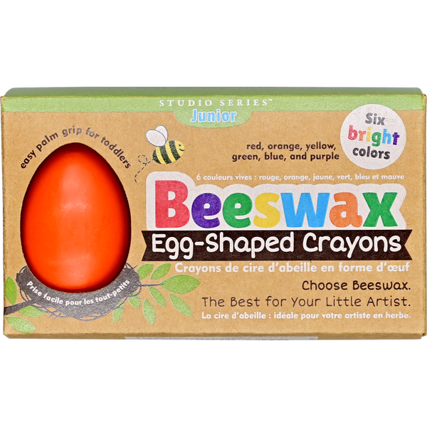 Studio Series Junior Beeswax Egg-Shaped Crayons-Nook & Cranny Gift Store-2019 National Gift Store Of The Year-Ireland-Gift Shop