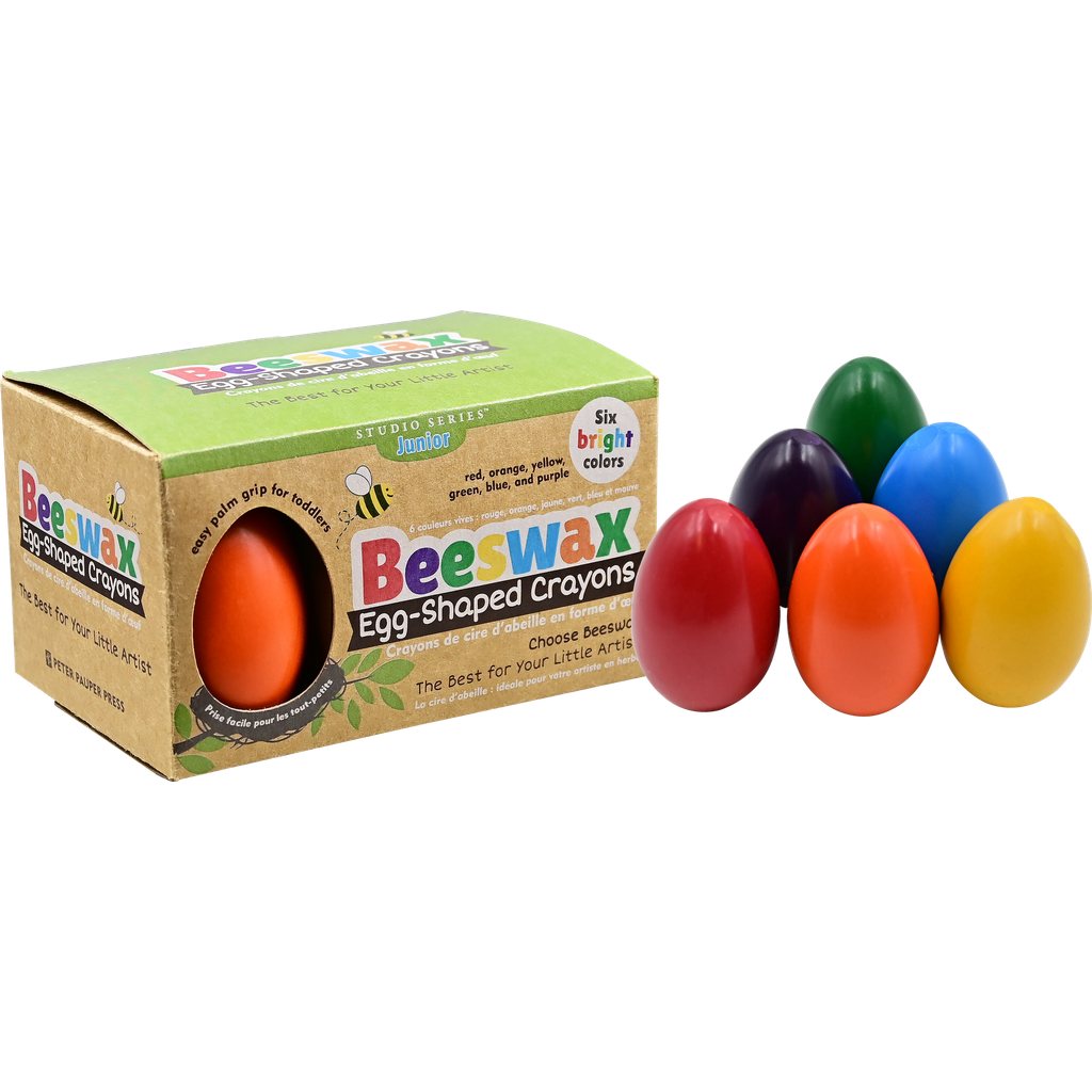 Studio Series Junior Beeswax Egg-Shaped Crayons-Nook & Cranny Gift Store-2019 National Gift Store Of The Year-Ireland-Gift Shop