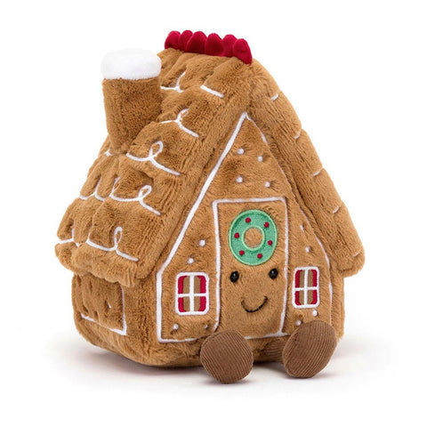 Amuseables Gingerbread House by Jellycat-Nook & Cranny Gift Store-2019 National Gift Store Of The Year-Ireland-Gift Shop