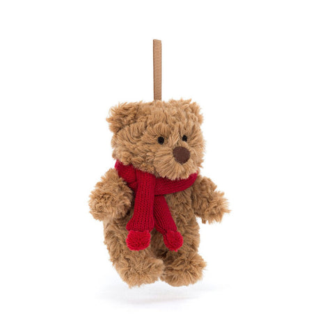 Bartholomew Bear Hanging Decoration by Jellycat-Nook & Cranny Gift Store-2019 National Gift Store Of The Year-Ireland-Gift Shop