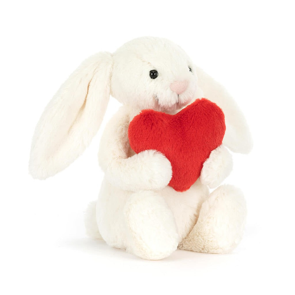 Bashful Red Heart with Bunny by Jellycat - Medium-Nook & Cranny Gift Store-2019 National Gift Store Of The Year-Ireland-Gift Shop