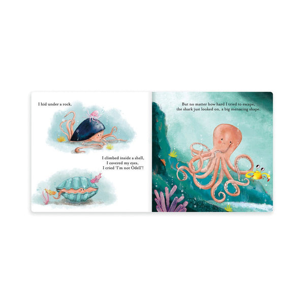 The Fearless Octopus - Hardback book by Jellycat-Nook & Cranny Gift Store-2019 National Gift Store Of The Year-Ireland-Gift Shop