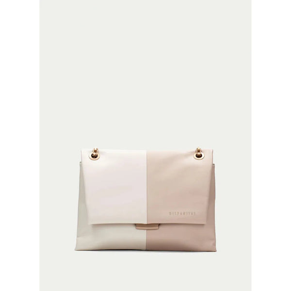 Hispanitas Bolso de Hombro Shoulder Bag (Latte & Taupe)-Nook & Cranny Gift Store-2019 National Gift Store Of The Year-Ireland-Gift Shop