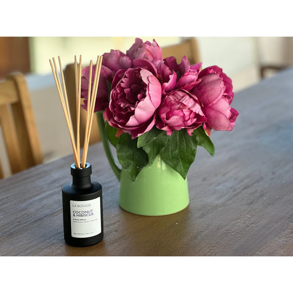 La Bougie - Coconut & Hibiscus Fragrance Diffuser-Nook & Cranny Gift Store-2019 National Gift Store Of The Year-Ireland-Gift Shop