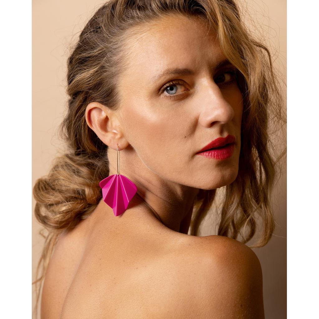 EVE Earrings - Fuchsia