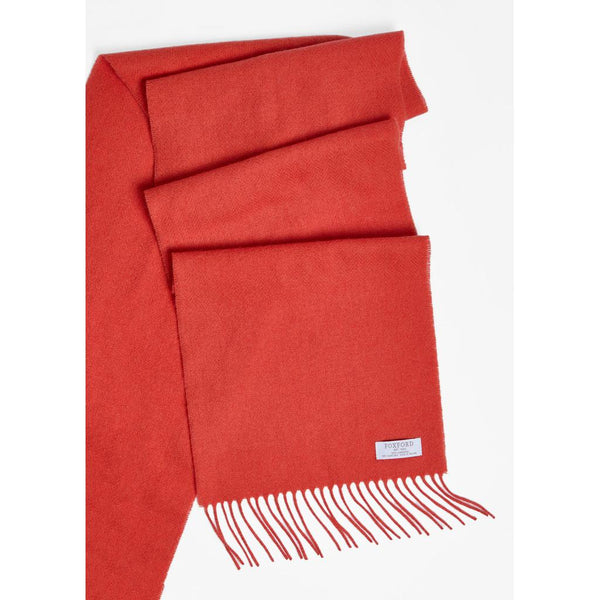 100% Lambswool Scarf by Foxford - Paprika-Nook & Cranny Gift Store-2019 National Gift Store Of The Year-Ireland-Gift Shop