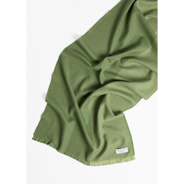 Giant Merino Foxford Scarf - Green Stripe-Nook & Cranny Gift Store-2019 National Gift Store Of The Year-Ireland-Gift Shop