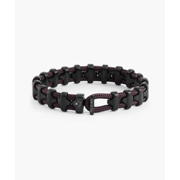 'Bold Bob' Bracelet - Mahogany / Black-Nook & Cranny Gift Store-2019 National Gift Store Of The Year-Ireland-Gift Shop