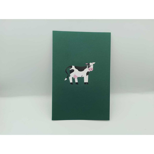 3d Pop up Card - Cow in Field-Nook & Cranny Gift Store-2019 National Gift Store Of The Year-Ireland-Gift Shop