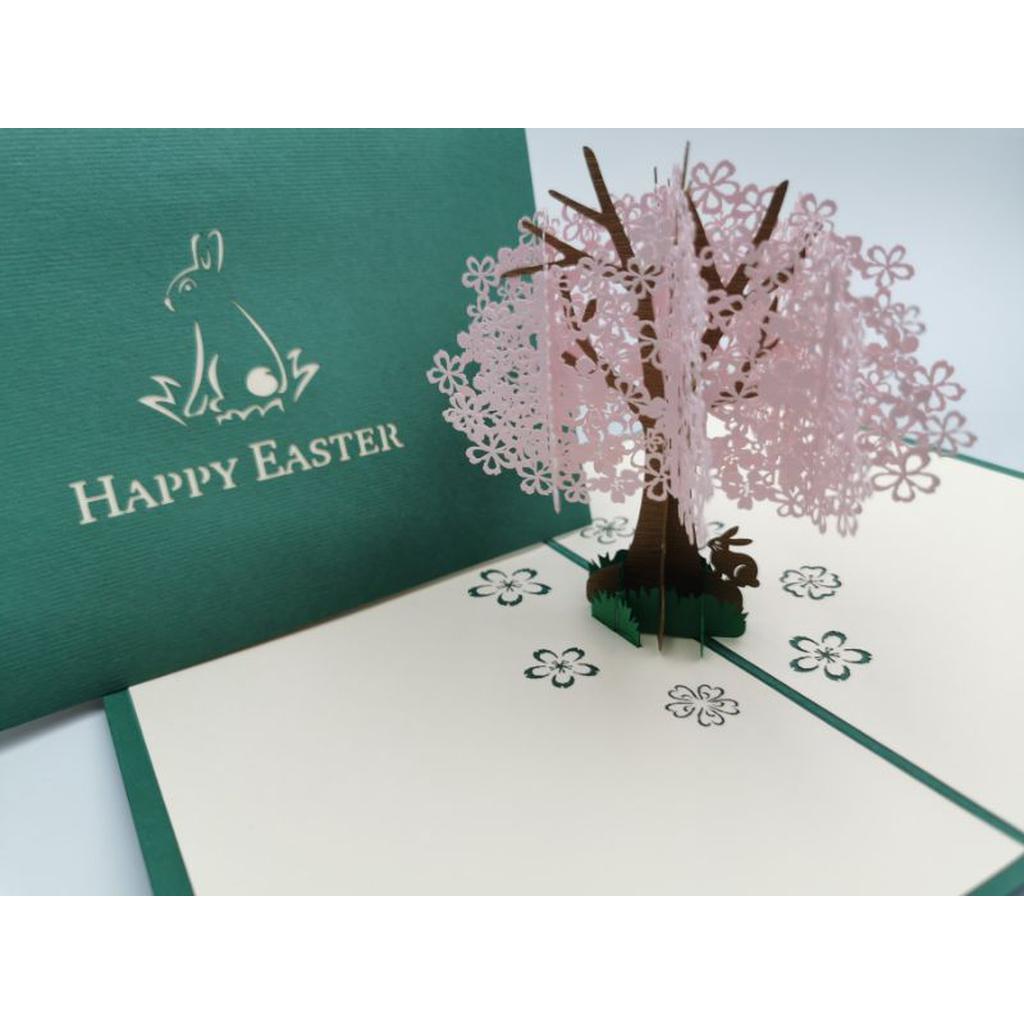 3d Pop up Card - Easter Bunny-Nook & Cranny Gift Store-2019 National Gift Store Of The Year-Ireland-Gift Shop