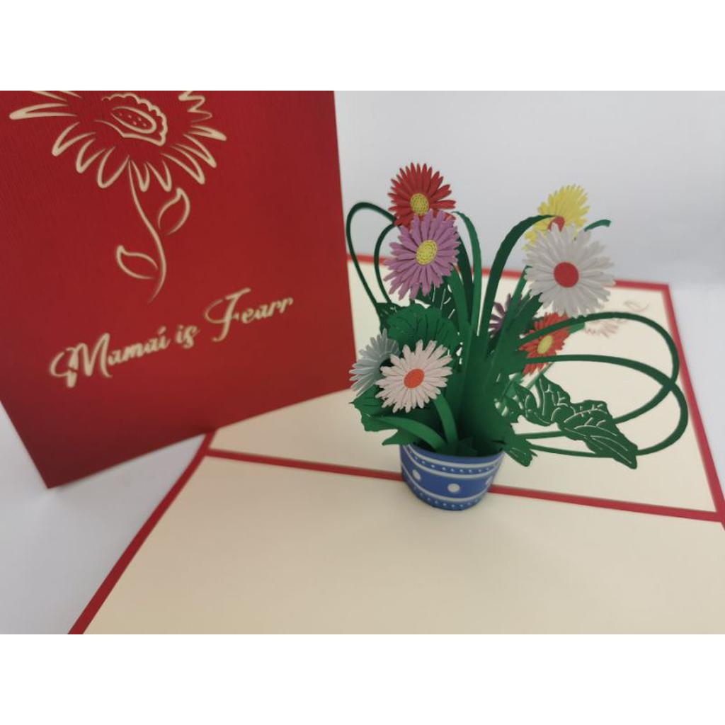 3d Pop up Card - Mamaí Is Fearr (Best Mum)-Nook & Cranny Gift Store-2019 National Gift Store Of The Year-Ireland-Gift Shop