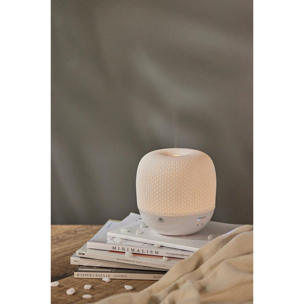 Luxurious Electric Diffuser - Knit White-Nook & Cranny Gift Store-2019 National Gift Store Of The Year-Ireland-Gift Shop