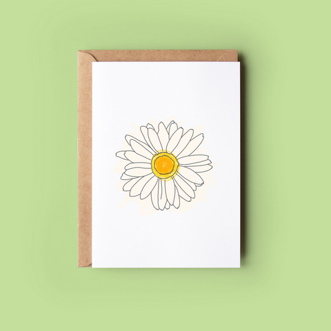 Notelet - Daisy...-Nook & Cranny Gift Store-2019 National Gift Store Of The Year-Ireland-Gift Shop