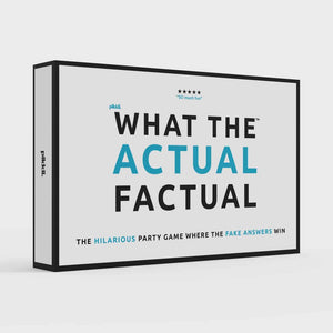 What The Actual Factual - Party Game-Nook & Cranny Gift Store-2019 National Gift Store Of The Year-Ireland-Gift Shop