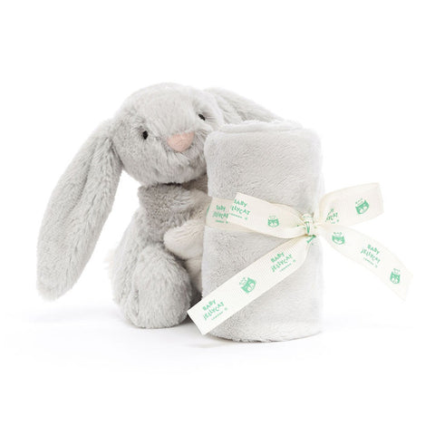 Bashful Silver Bunny Soother - by Jellycat-Nook & Cranny Gift Store-2019 National Gift Store Of The Year-Ireland-Gift Shop