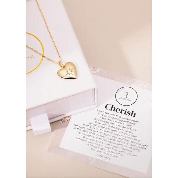 'Cherish' - Necklace & Poem-Nook & Cranny Gift Store-2019 National Gift Store Of The Year-Ireland-Gift Shop