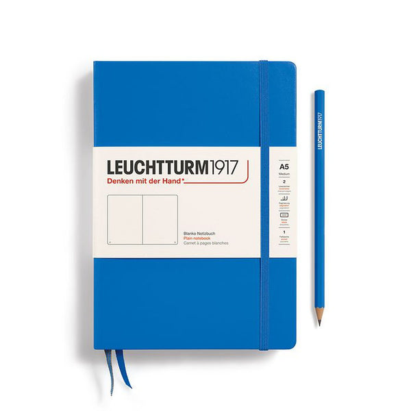 Set of A5 Notebook, Pen Loop and Ballpoint Pen by Leuchtturm1917 - Sky Blue-Nook & Cranny Gift Store-2019 National Gift Store Of The Year-Ireland-Gift Shop