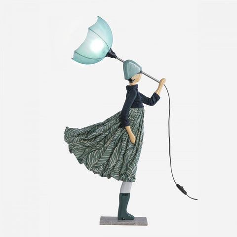 'Raisa' Lady in the wind Lamp-Nook & Cranny Gift Store-2019 National Gift Store Of The Year-Ireland-Gift Shop