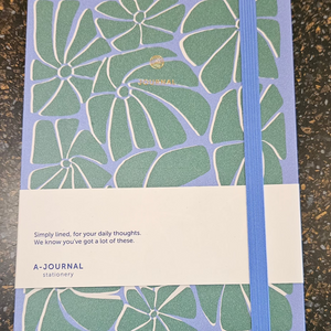 Notebook - arty blue/green-Nook & Cranny Gift Store-2019 National Gift Store Of The Year-Ireland-Gift Shop